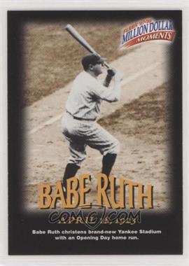 1997-98 Fleer Million Dollar Moments - [Base] #3 - Babe Ruth