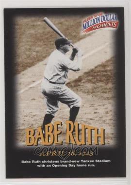 1997-98 Fleer Million Dollar Moments - [Base] #3 - Babe Ruth