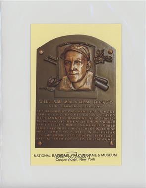 1997-Present National Baseball Hall of Fame and Museum Postcards - [Base] - Scenic Art #_BIDI - Inducted 1954 - Bill Dickey (Printed September 1999)