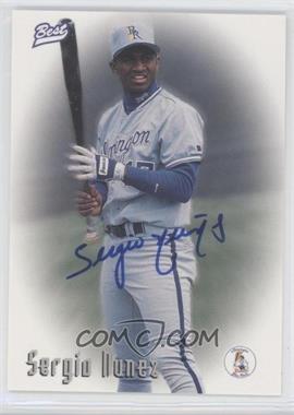 1997 Best Autograph Series - Autographs #_SENU - Sergio Nunez