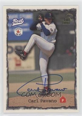 1997 Best Autograph Series - Full Count Autographs #_CAPA - Carl Pavano