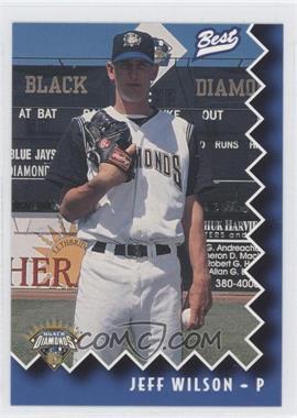 1997 Best Lethbridge Black Diamonds - [Base] #30 - Jeff Wilson