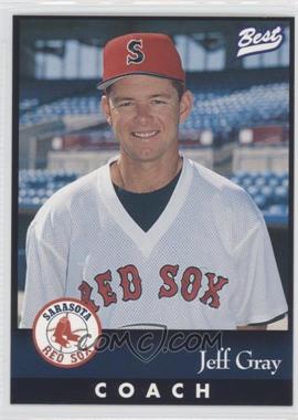 1997 Best Sarasota Red Sox - [Base] #28 - Jeff Gray