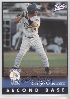 1997 Best Stockton Ports - [Base] #24 - Sergio Guerrero