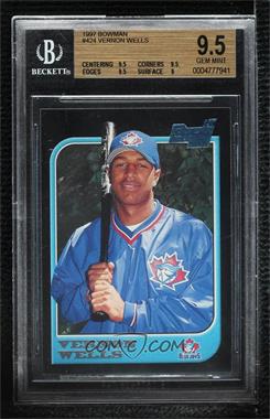 1997 Bowman - [Base] #424 - Vernon Wells [BGS 9.5 GEM MINT]