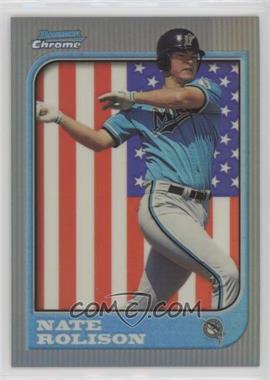 1997 Bowman Chrome - [Base] - International Refractor #184 - Nate Rolison