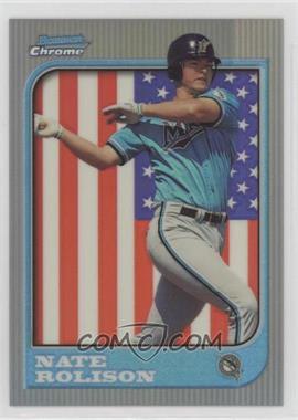 1997 Bowman Chrome - [Base] - International Refractor #184 - Nate Rolison