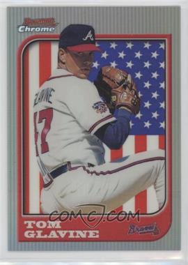 1997 Bowman Chrome - [Base] - International Refractor #63 - Tom Glavine