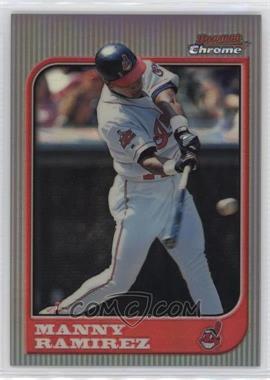 1997 Bowman Chrome - [Base] - Refractor #29 - Manny Ramirez