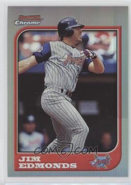 1997 Bowman Chrome - [Base] - Refractor #74 - Jim Edmonds