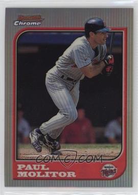 1997 Bowman Chrome - [Base] - Refractor #8 - Paul Molitor