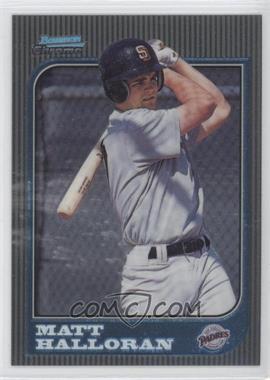 1997 Bowman Chrome - [Base] #189 - Matt Halloran