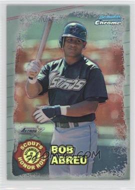 1997 Bowman Chrome - Scout's Honor Roll - Refractor #SHR2R - Bobby Abreu