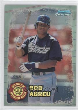 1997 Bowman Chrome - Scout's Honor Roll - Refractor #SHR2R - Bobby Abreu