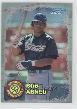 1997 Bowman Chrome - Scout's Honor Roll - Refractor #SHR2R - Bobby Abreu