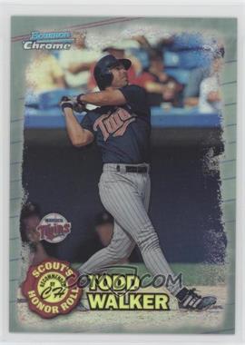 1997 Bowman Chrome - Scout's Honor Roll - Refractor #SHR6R - Todd Walker