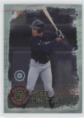 1997 Bowman Chrome - Scout's Honor Roll #SHR10 - Jose Cruz Jr.