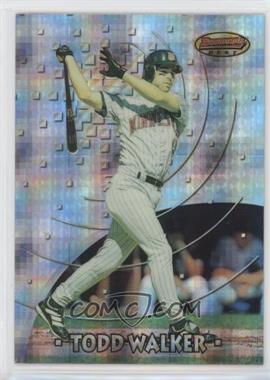 1997 Bowman's Best - [Base] - Atomic Refractor #107 - Todd Walker