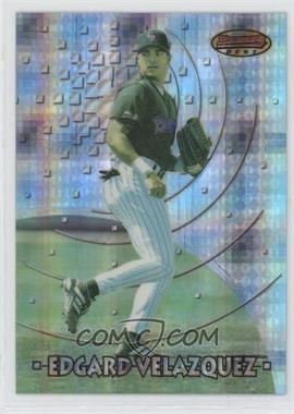 1997 Bowman's Best - [Base] - Atomic Refractor #140 - Edgard Velazquez