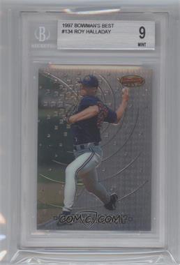 1997 Bowman's Best - [Base] #134 - Roy Halladay [BGS 9 MINT]