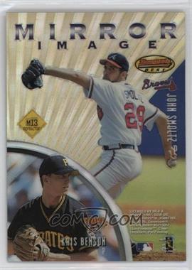 1997 Bowman's Best - Mirror Image - Refractor #MI3 - Greg Maddux, Kerry Wood, John Smoltz, Kris Benson