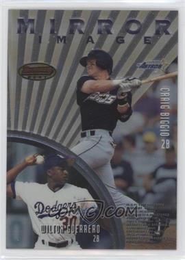 1997 Bowman's Best - Mirror Image #MI8 - Craig Biggio, Wilton Guerrero, Chuck Knoblauch, Donnie Sadler