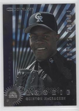 1997 Donruss - [Base] - Silver Press Proof #385 - Quinton McCracken /2000