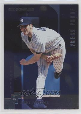 1997 Donruss - [Base] - Silver Press Proof #82 - Andy Pettitte /2000