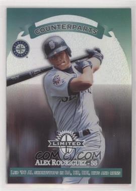 1997 Donruss Limited - [Base] - Limited Exposure #13 - Counterparts - Alex Rodriguez, Edgar Renteria