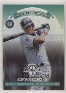 1997 Donruss Limited - [Base] - Limited Exposure #13 - Counterparts - Alex Rodriguez, Edgar Renteria