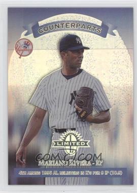1997 Donruss Limited - [Base] - Limited Exposure #134 - Counterparts - Mariano Rivera, Mark Wohlers