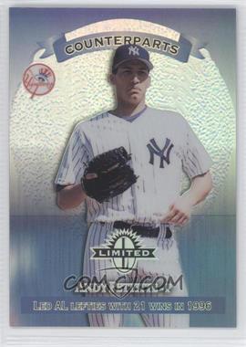 1997 Donruss Limited - [Base] - Limited Exposure #34 - Counterparts - Andy Pettitte, Denny Neagle