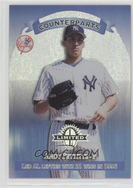 1997 Donruss Limited - [Base] - Limited Exposure #34 - Counterparts - Andy Pettitte, Denny Neagle