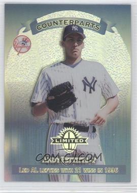 1997 Donruss Limited - [Base] - Limited Exposure #34 - Counterparts - Andy Pettitte, Denny Neagle