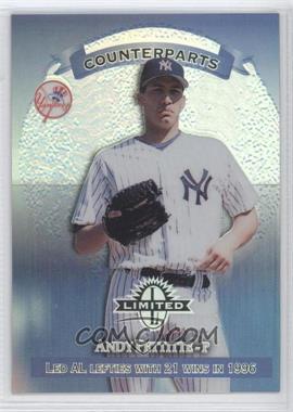 1997 Donruss Limited - [Base] - Limited Exposure #34 - Counterparts - Andy Pettitte, Denny Neagle