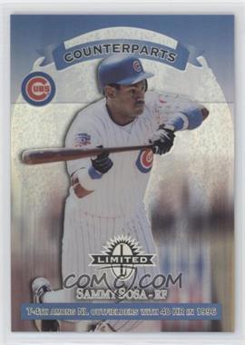 1997 Donruss Limited - [Base] - Limited Exposure #59 - Counterparts - Sammy Sosa, Angel Echevarria