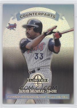 1997 Donruss Limited - [Base] - Limited Exposure #7 - Counterparts - Eddie Murray, Reggie Jefferson