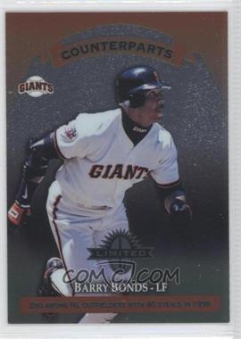 1997 Donruss Limited - [Base] #123 - Counterparts - Barry Bonds, Quinton McCracken