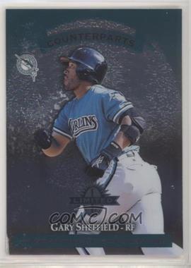 1997 Donruss Limited - [Base] #24 - Counterparts - Gary Sheffield, Ron Gant [EX to NM]