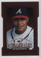 National Treasures Bronze - Andruw Jones