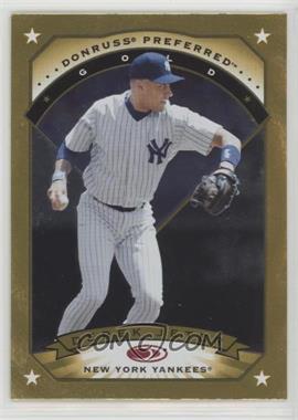 1997 Donruss Preferred - [Base] #125 - Gold - Derek Jeter