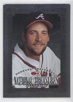 National Treasures Silver - John Smoltz