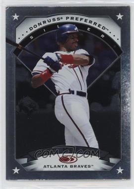 1997 Donruss Preferred - [Base] #78 - Silver - Fred McGriff [EX to NM]