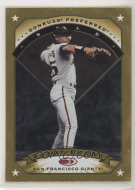 1997 Donruss Preferred - [Base] #94 - Gold - Barry Bonds