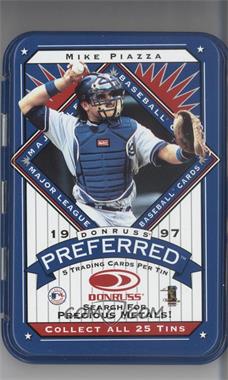 1997 Donruss Preferred - Tin Packs #_MIPI - Mike Piazza