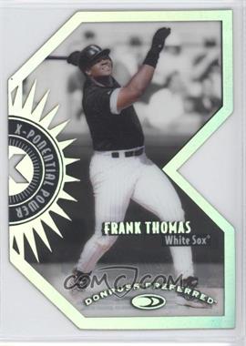 1997 Donruss Preferred - X-Ponential Power #4b - Frank Thomas /3000