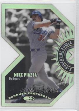 1997 Donruss Preferred - X-Ponential Power #9a - Mike Piazza /3000