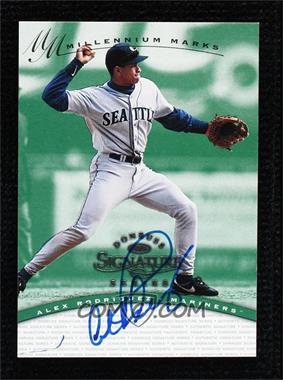 1997 Donruss Signature Series - Authentic Signatures - Millennium Marks #_ALRO - Alex Rodriguez /400