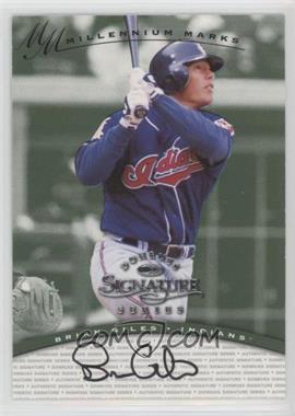 1997 Donruss Signature Series - Authentic Signatures - Millennium Marks #_BRGI - Brian Giles /1000