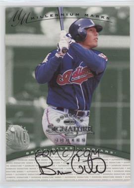 1997 Donruss Signature Series - Authentic Signatures - Millennium Marks #_BRGI - Brian Giles /1000